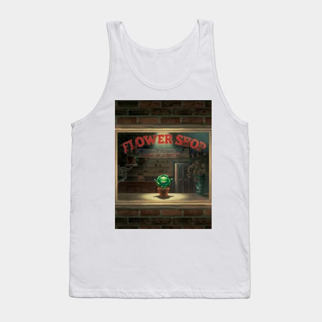 Little Shop of Horrors Flower Shop Complete Wall Poster Tank Top by Edumj